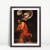 Divine Inspiration Descends Upon Scribe