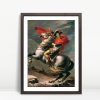 Napoleon Crossing the Alps (1801-1805) by Jacques-Louis David