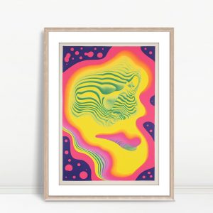 Psychedelic Face Melting Neon Vibes