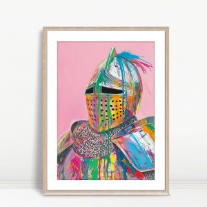 Graffiti Knight Pink Armored Hero