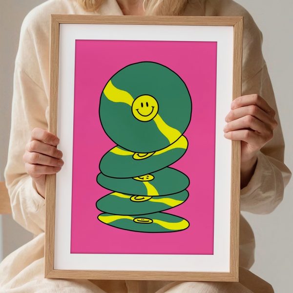Smiley Vinyl Records Pop Vibe - Image 2