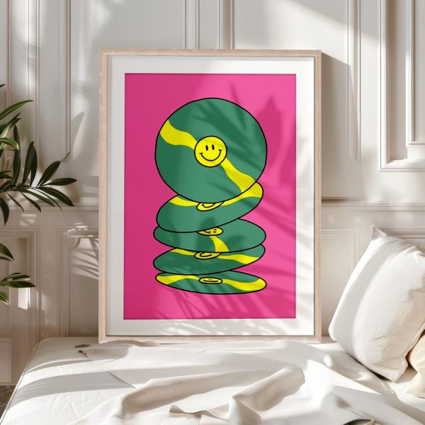 Smiley Vinyl Records Pop Vibe - Image 5