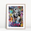 Graffiti Marilyn Pop Art Icon