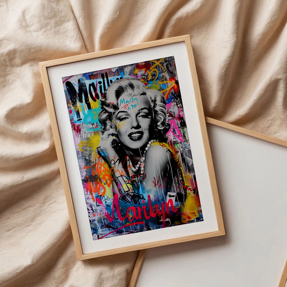 Pop art of Marilyn monroe
