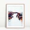 Creation Hands Modern Wall Art