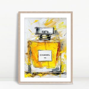 Chanel Perfume Bottle Fashion Art