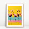 Flamingo Dance Pop Art Gallery