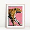 Fierce Leopard Pop Gallery Art