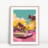 Coastal Drive Pop Gallery Art