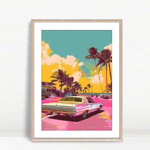 Coastal Drive Pop Gallery Art