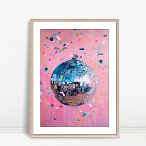Confetti Disco Pop Gallery Art