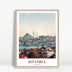Istanbul Travel Gallery Art