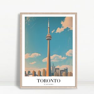 The CN Tower Toronto Gallery Art