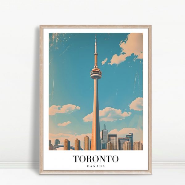 The CN Tower Toronto Gallery Art
