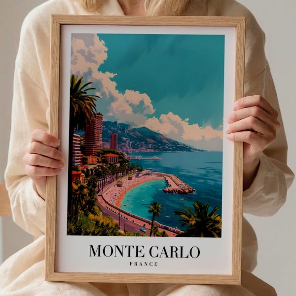 Monte Carlo Marine Drive Gallery Art - Image 2