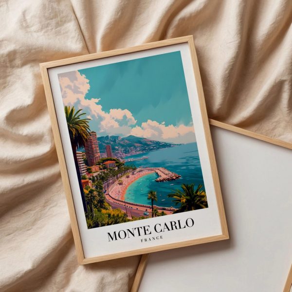 Monte Carlo Marine Drive Gallery Art - Image 3