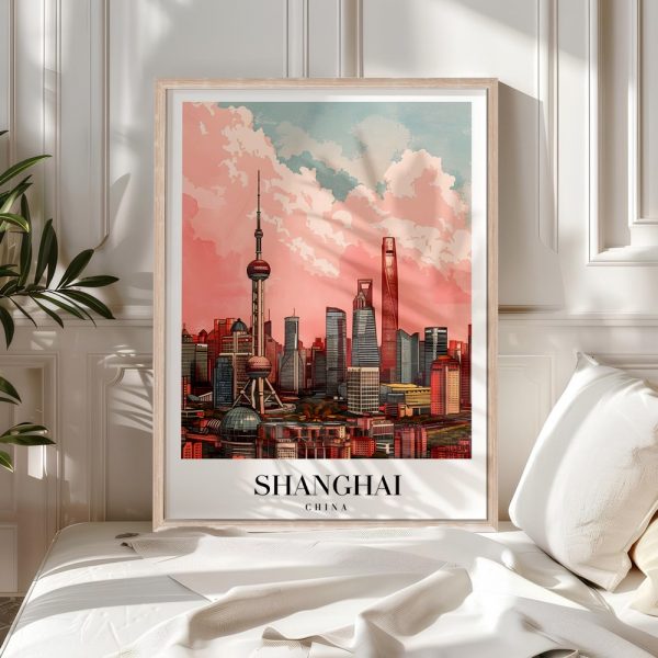 The Shanghai City View Gallery Art - Image 4