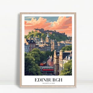 From the Streets of EdinBurgh Gallery Art