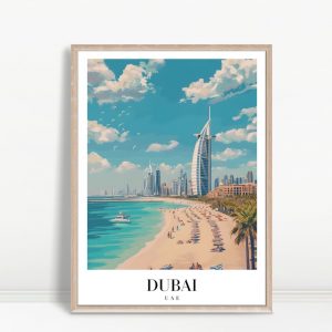 Dubai Skyscrapers Gallery Art