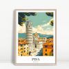 From the Streets of Pisa Gallery Art