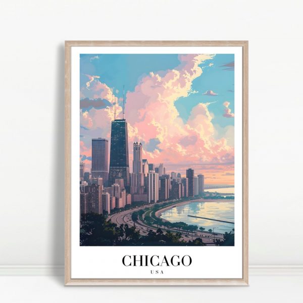 Marine Drive Chicago Gallery Art