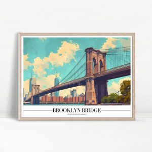 Brooklyn Bridge Travel Gallery Art