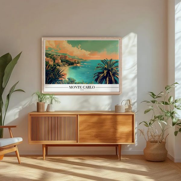 Monte Carlo Travel Gallery Wall Art - Image 5