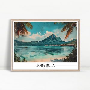 Beauty of Bora Bora Island Gallery Art
