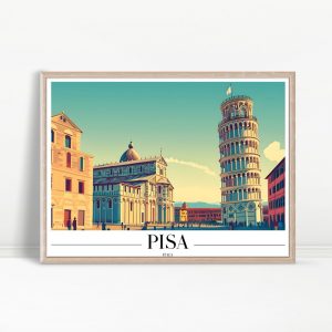 From the Streets of Pisa Gallery Art