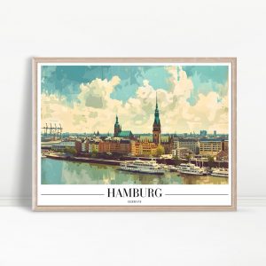 Port of Hamburg Travel Gallery Art