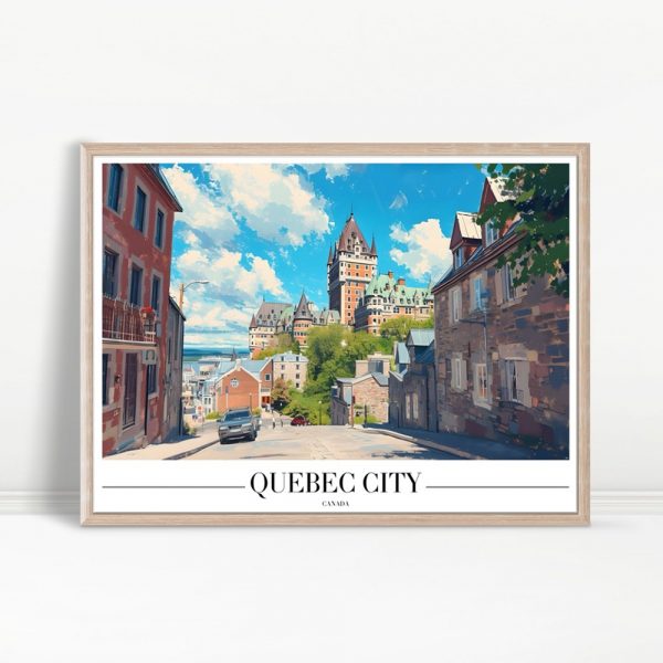 From the Streets of Quebec City Gallery Art
