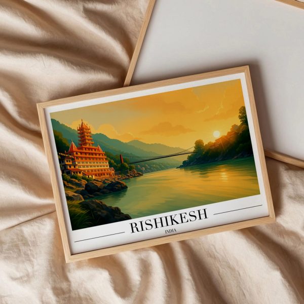Holy Ganga Rishikesh Gallery Art - Image 3