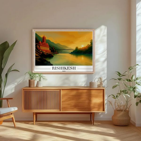 Holy Ganga Rishikesh Gallery Art - Image 5