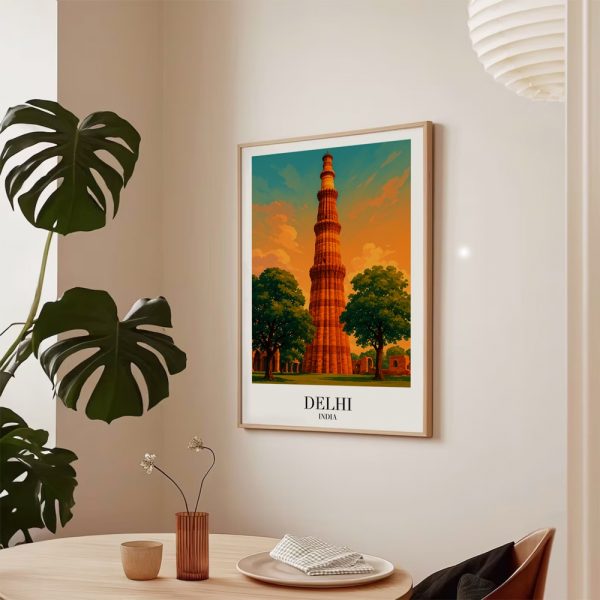 Qutub Minar: A Moment in Time Art - Image 5