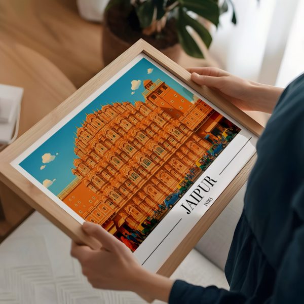 Iconic Hawa Mahal Travel Gallery Art - Image 2