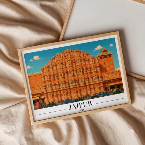 Iconic Hawa Mahal Travel Gallery Art - Image 3