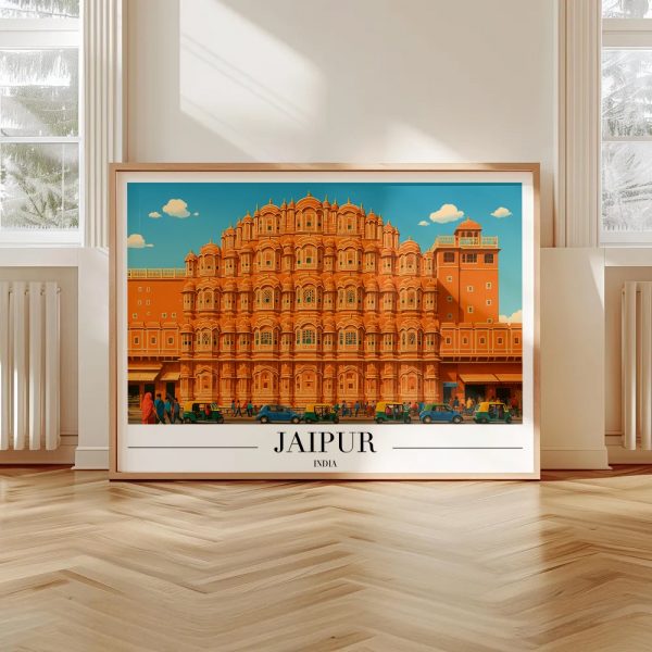 Iconic Hawa Mahal Travel Gallery Art - Image 4