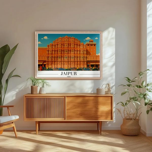 Iconic Hawa Mahal Travel Gallery Art - Image 5