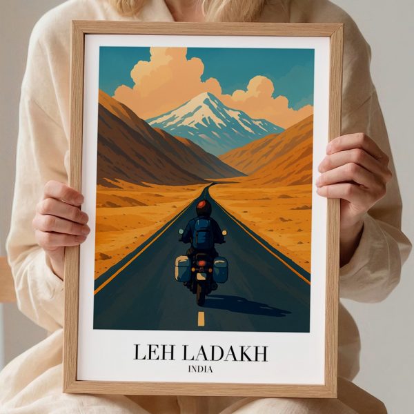 Ride in the Valley of Ladakh Gallery Art - Image 2