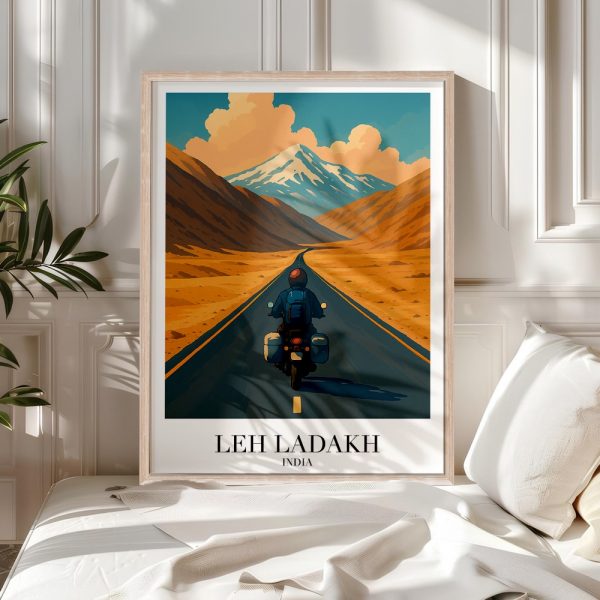 Ride in the Valley of Ladakh Gallery Art - Image 4