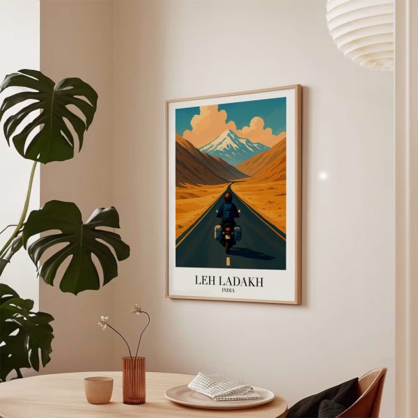 Ride in the Valley of Ladakh Gallery Art - Image 5