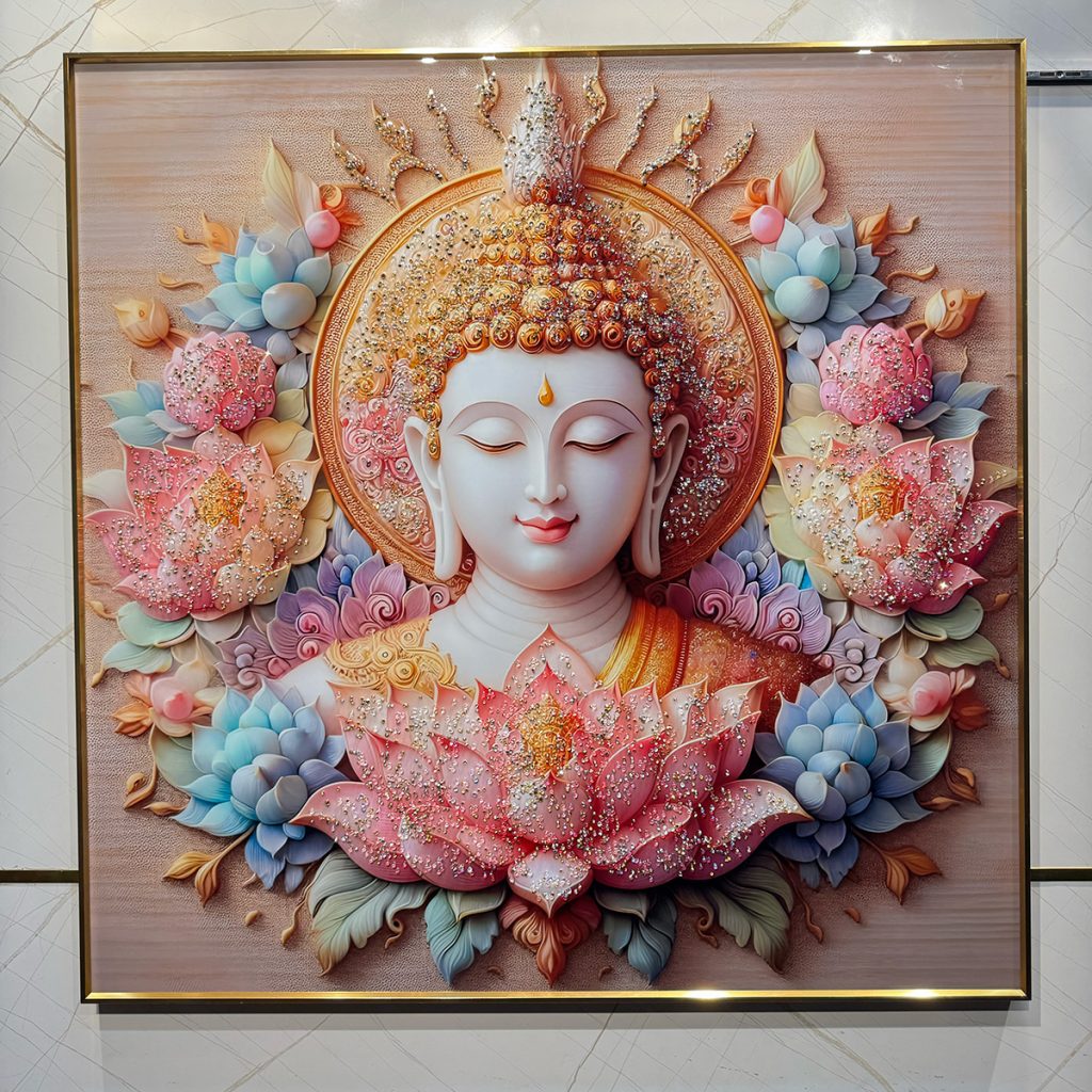 Crystal Glass Finish Painting