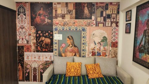 Traditional Indian Art Theme Wallpaper photo review