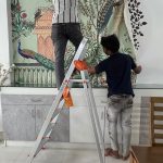 Aesthetic Imperial Garden of Birds Room Wallpaper photo review