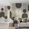 Golden Marble Deco Abstraction Wall Mural