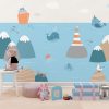 Ocean Friends Lighthouse Adventure Kids Room Wallpaper