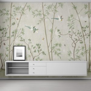 Bamboo Grove Serenity Tropical Wall Mural