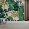 Peacock Blossom Enchanted Garden Wall Mural