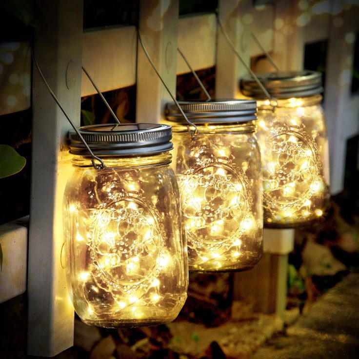 mason jars with lights for diwali