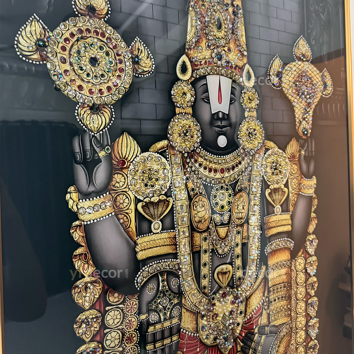 Balaji Eternal Splendor Crystal Glass Painting - Image 7